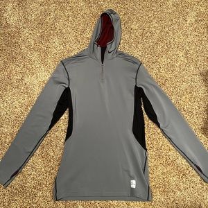 Nike pro combat running pullover